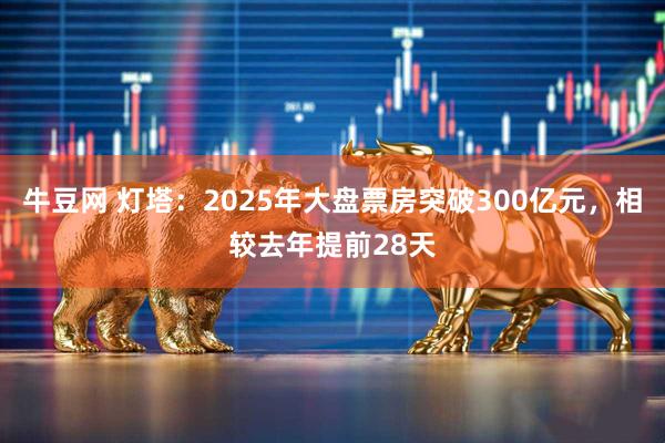 牛豆网 灯塔：2025年大盘票房突破300亿元，相较去年提前28天