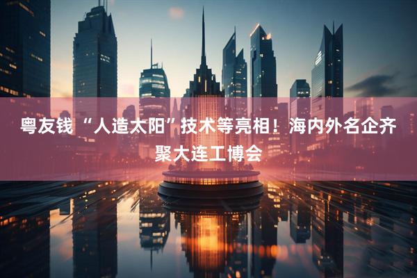粤友钱 “人造太阳”技术等亮相！海内外名企齐聚大连工博会